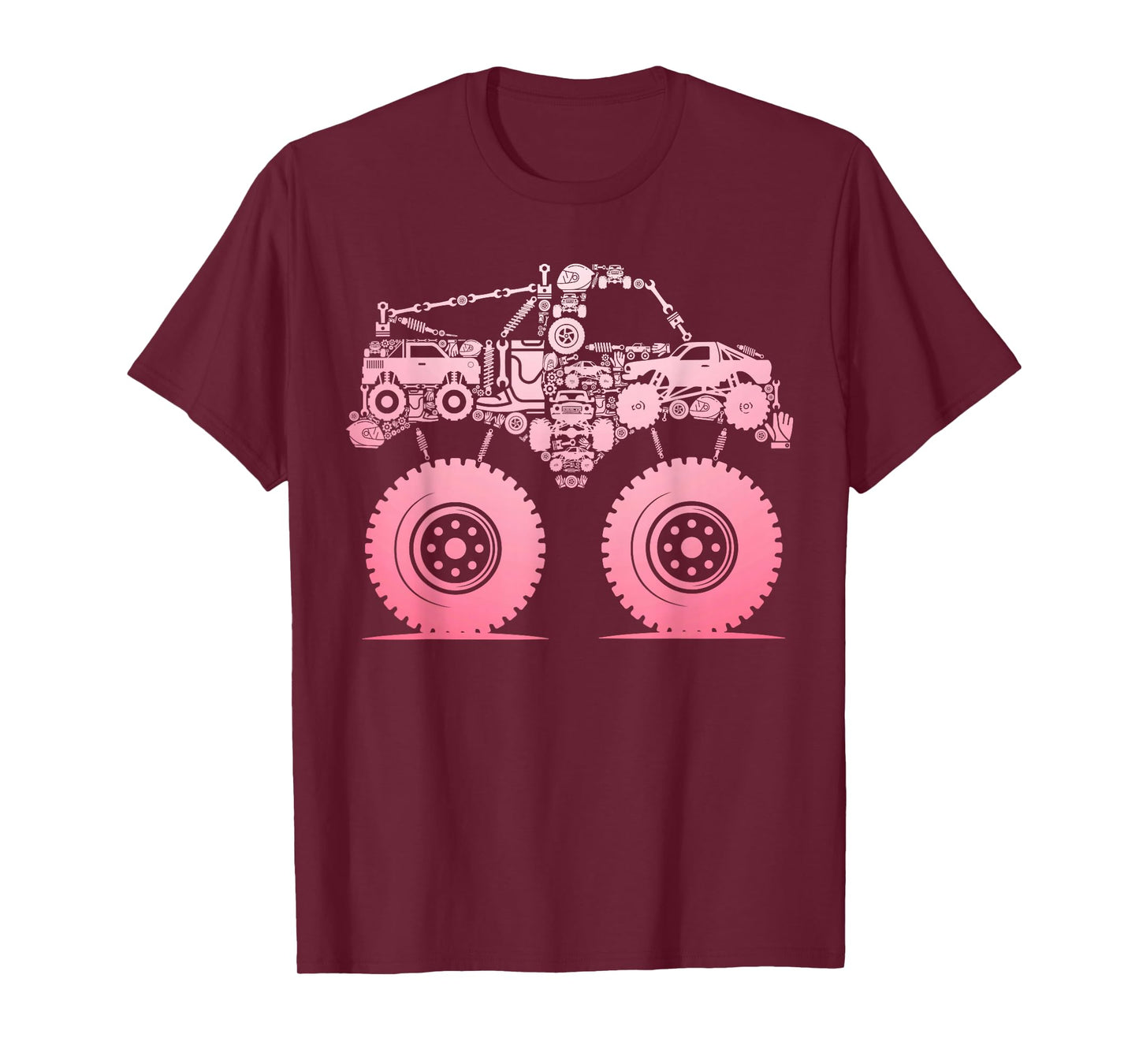 Monster Truck Lover Monster Trucks Mom Grandma T-Shirt