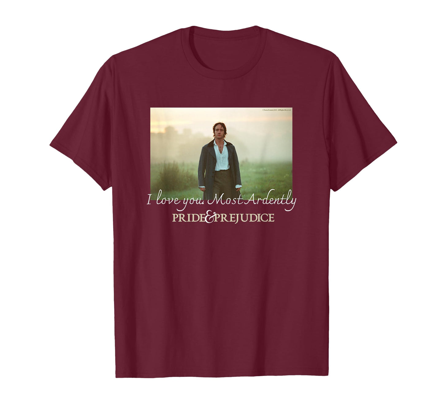 Pride & Prejudice I Love You Most Ardently Moment T-Shirt