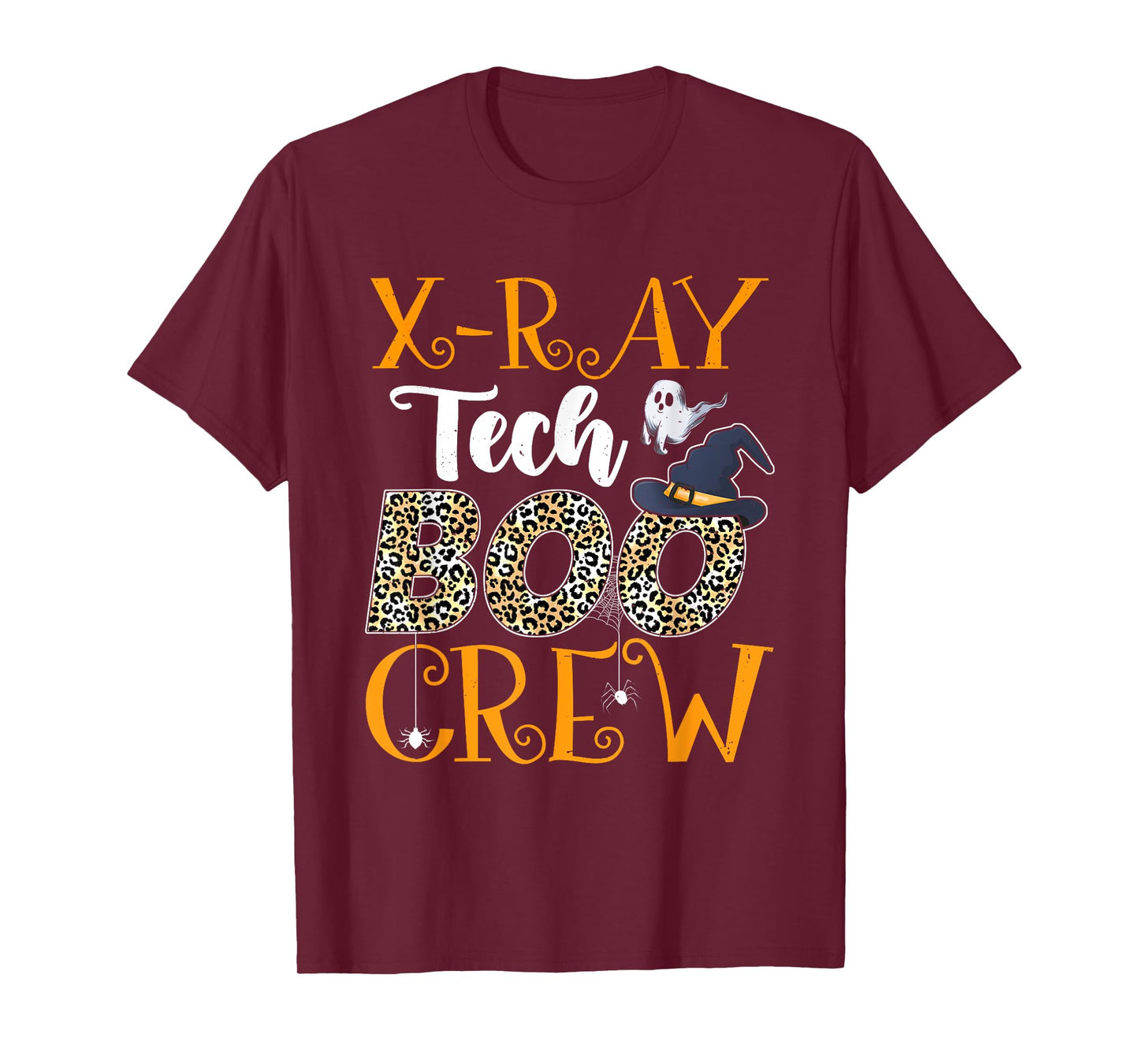 X-Ray Tech Boo Crew Scary Halloween Boo Ghost Costume T-Shirt