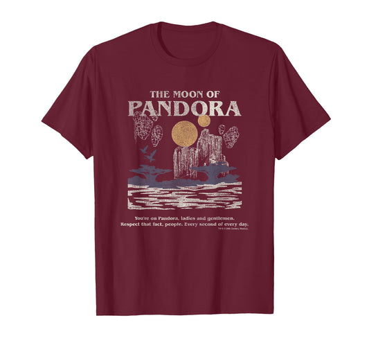 Avatar The Moon Of Pandora Vintage Travel Landscape T-Shirt