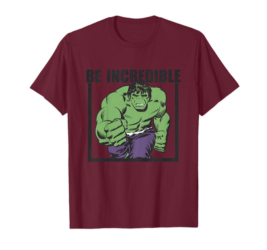 Kids Marvel Hulk Be Incredible Vintage Kids Graphic T-Shirt T-Shirt