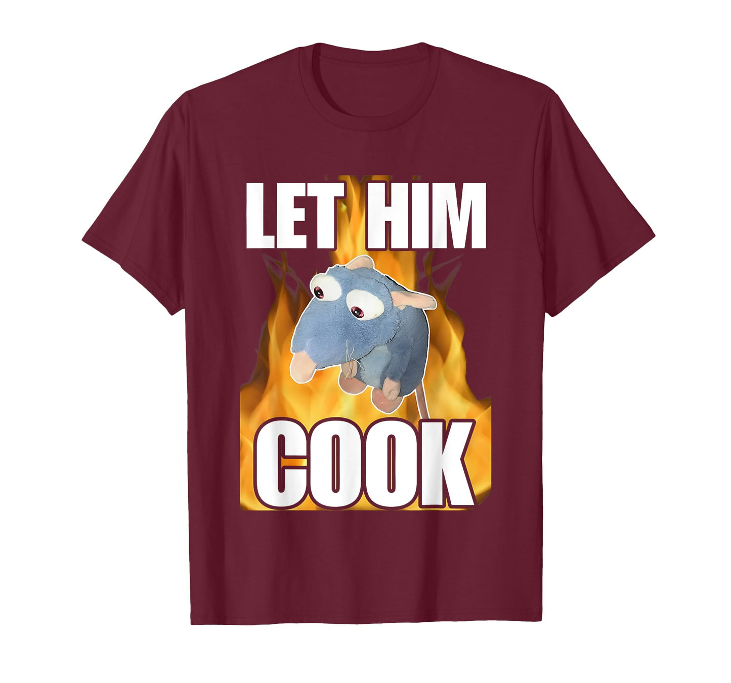 Rat Let Him Cook Funny For Men Women T-Shirt
