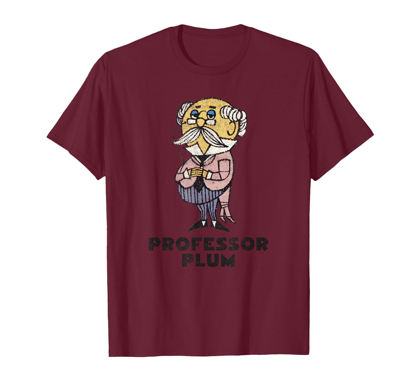 Clue Professor Plum Retro Poster T-Shirt