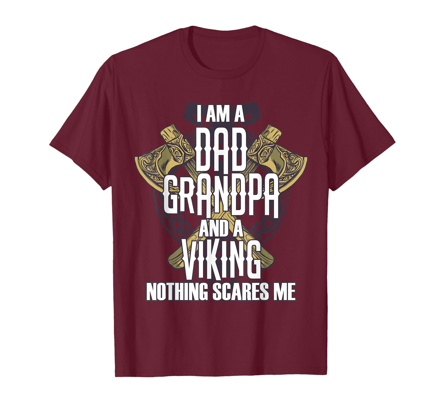 Father Grandpa Viking Scandinavia Warrior Walhalla Gift T-Shirt