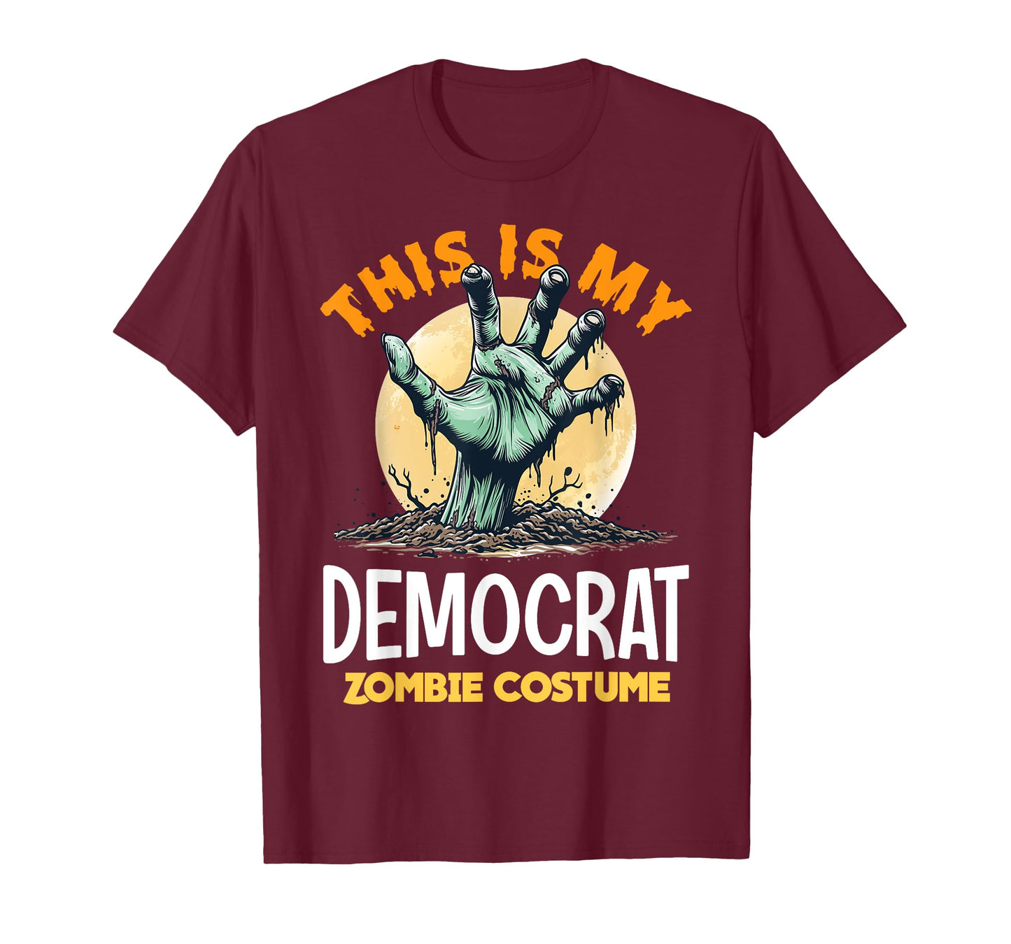 Democrat Halloween Zombie Matching Costume T-Shirt