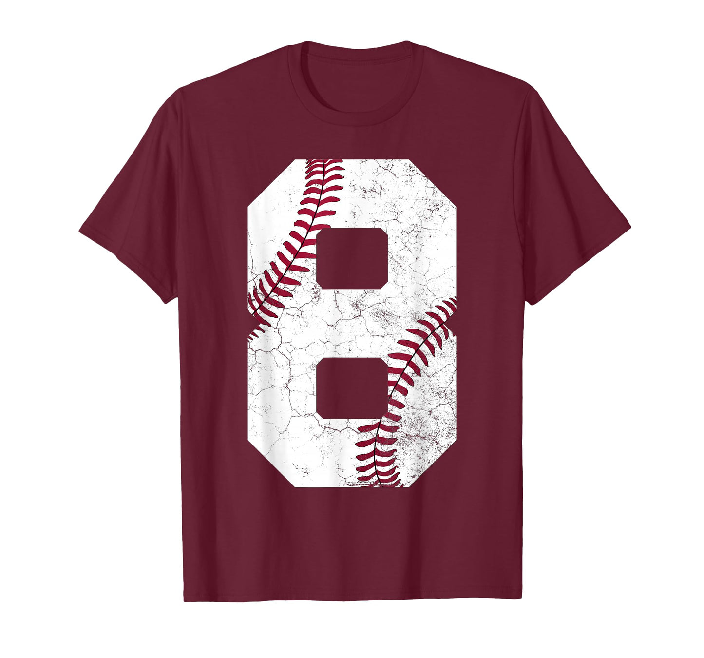 2017 8th Birthday Gift 8 Years Old Baseball Eighth Boys Kids T-Shirt