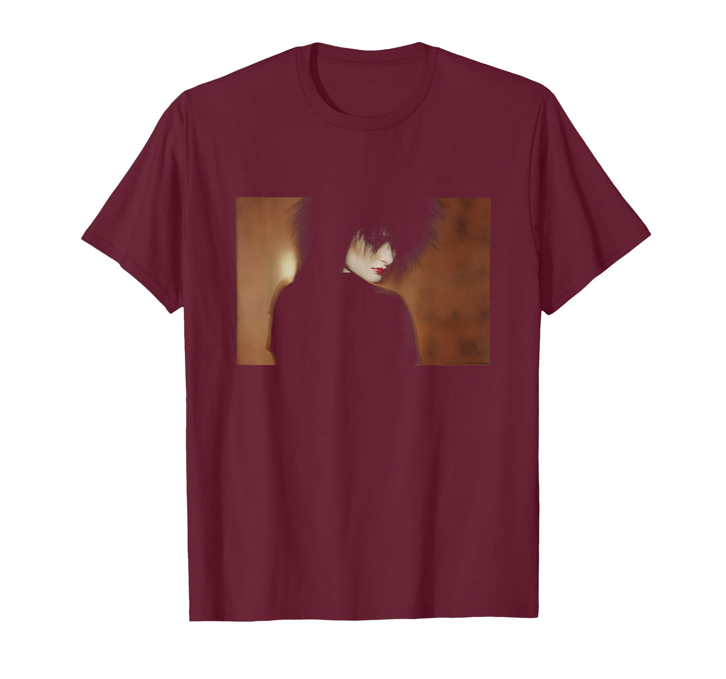 Singer Siouxsie Sioux Portrait By Simon Fowler T-Shirt