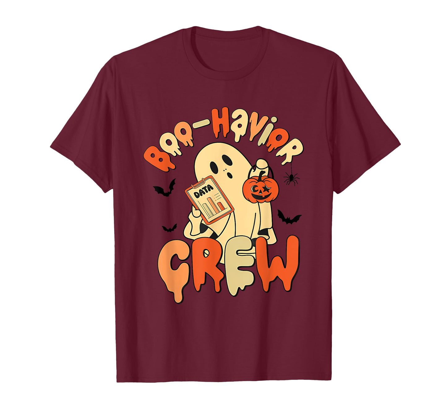 Behavior Therapist Shirt Boo-havior Crew Behavior analyst T-Shirt
