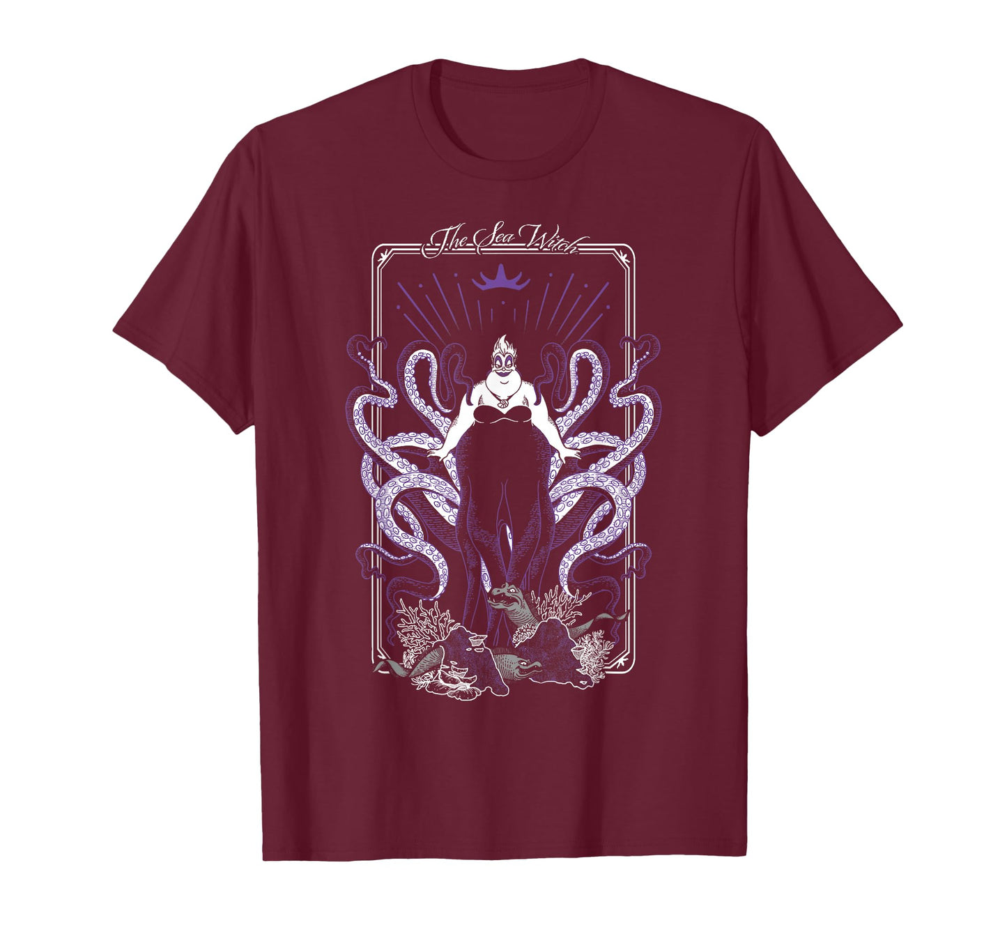 Disney Ursula Tarot Card Poster T-Shirt