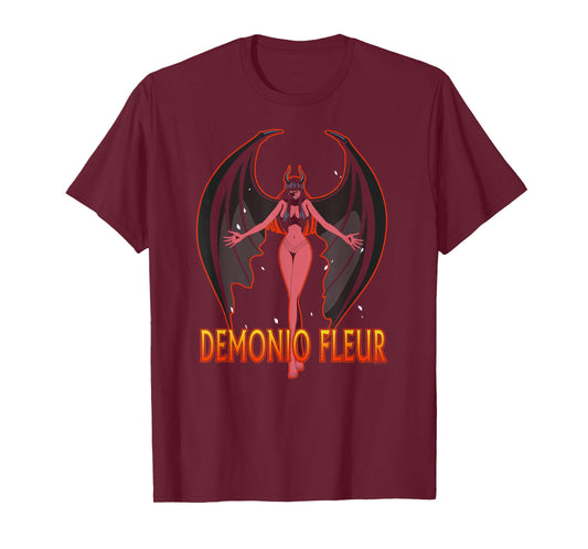 One Piece Anime Demonio Fleur Nico Robin Demon Form T-Shirt
