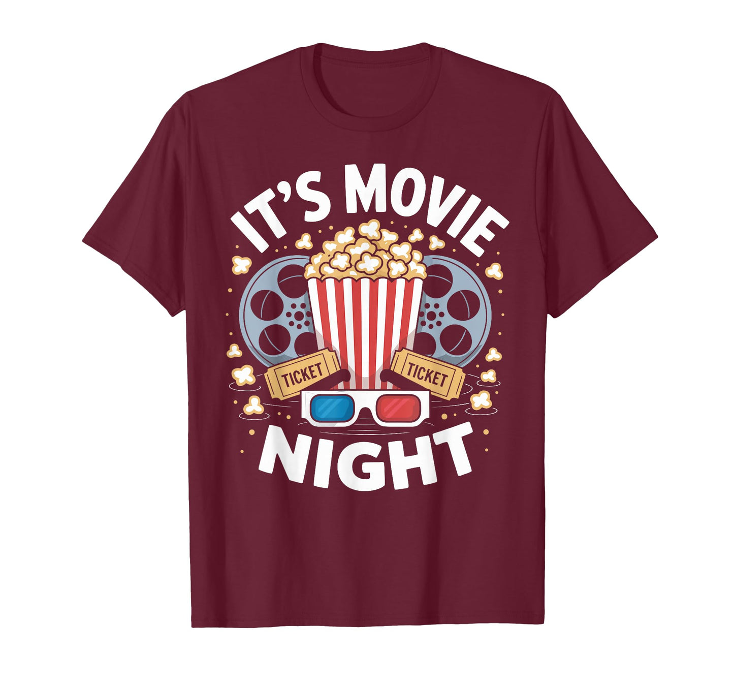 Family Movie Night Film Home Cinema T-Shirt