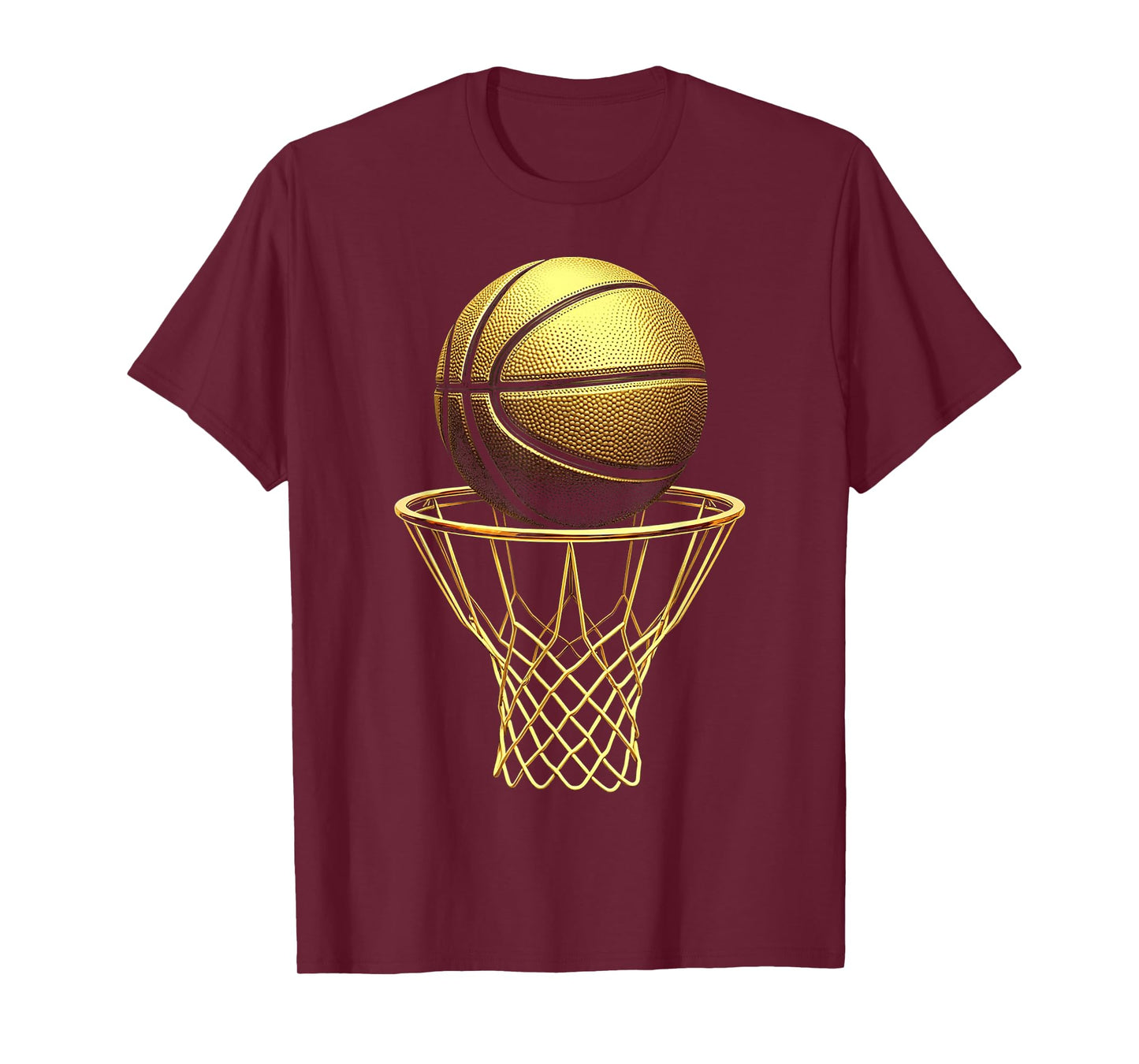 Basketball Player Cool Trophy Sports Lover Game Day BBall T-Shirt