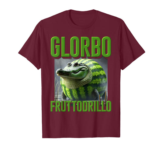 Kids Trending Meme Brainrot Italian Glorbo Fruttodrillo T-Shirt