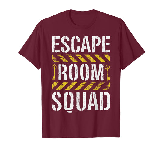 Escape room squad, distressed matching group escape room T-Shirt