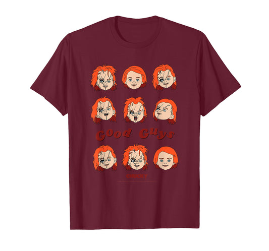 Chucky Good Guys Faces T-Shirt
