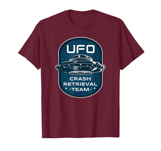 UFO Crash Retrieval Team Funny Sci-Fi UAP Enthusiast T-Shirt