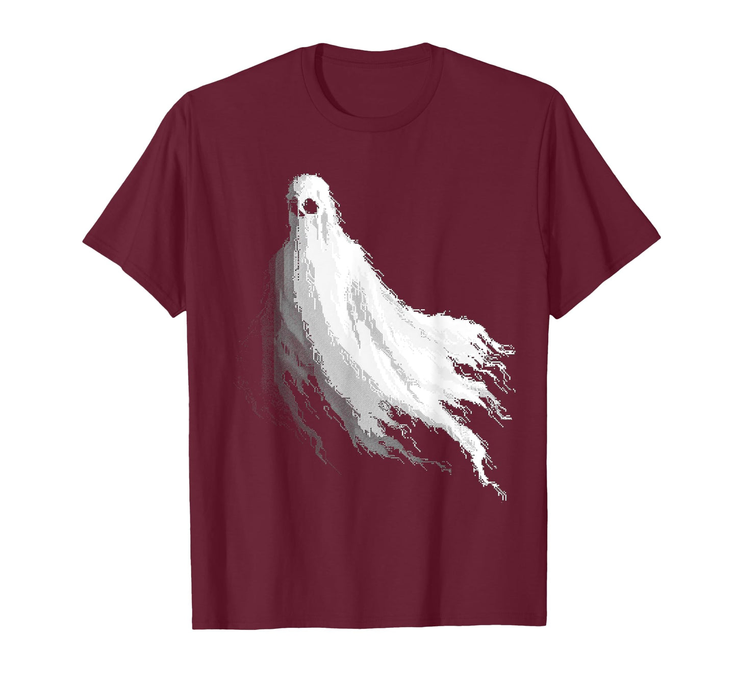 Ghost Costume Halloween Spooky Art Ghost T-Shirt