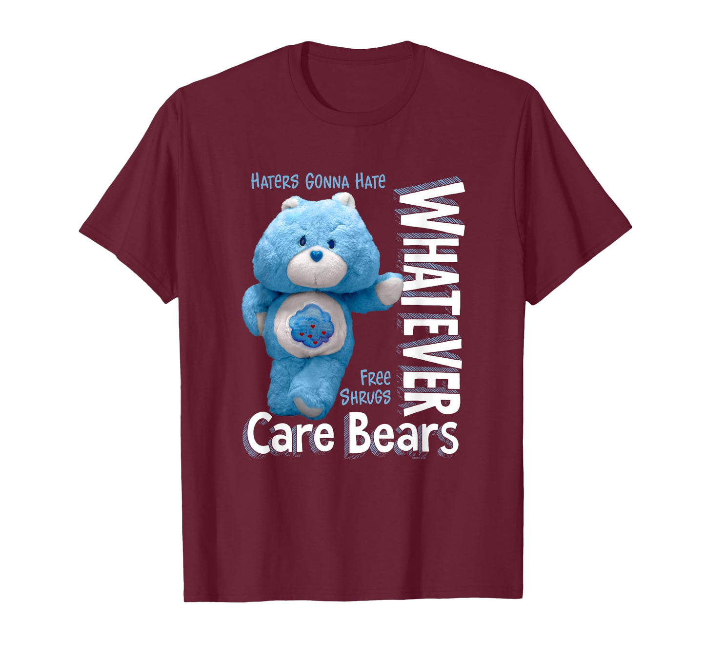 Care Bears Whatever Grumpy Bear Toy Cute Cartoon T-Shirt