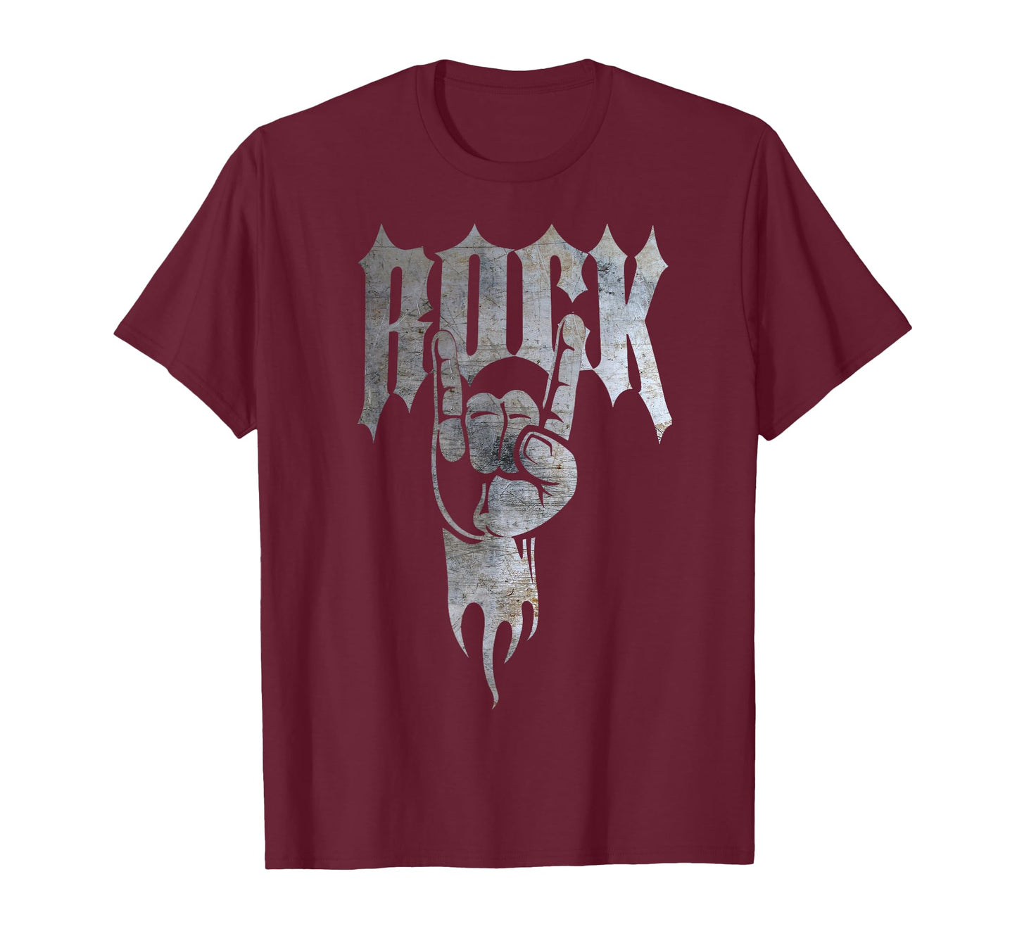 Distressed Metal 80's Rocker T-Shirt T-Shirt