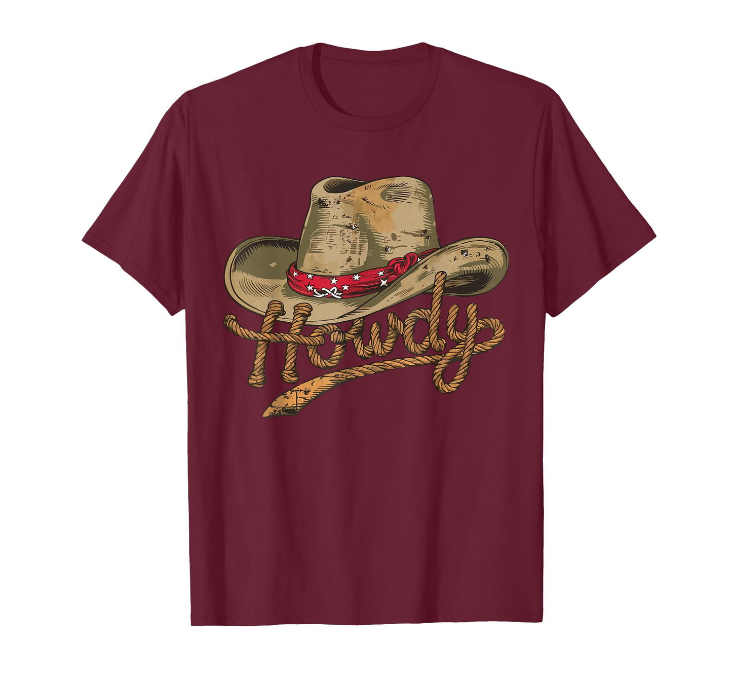 Howdy Cowboy Hat Funny Western Rodeo T-Shirt
