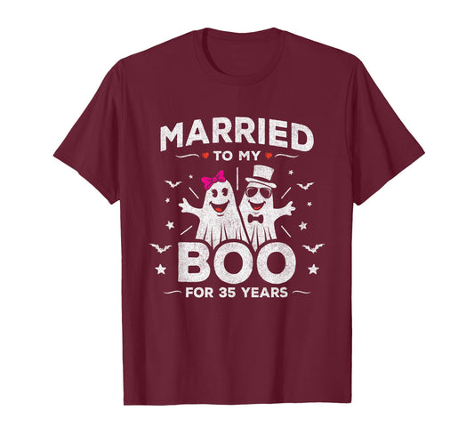 35th Wedding Anniversary October Wedding - 35th Anniversary T-Shirt
