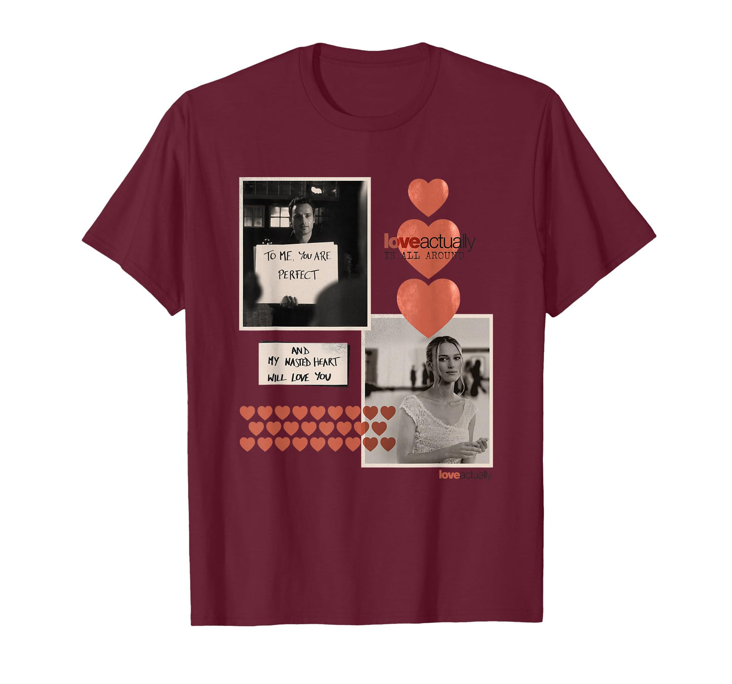 Love Actually To Me You Are Perfect T-Shirt