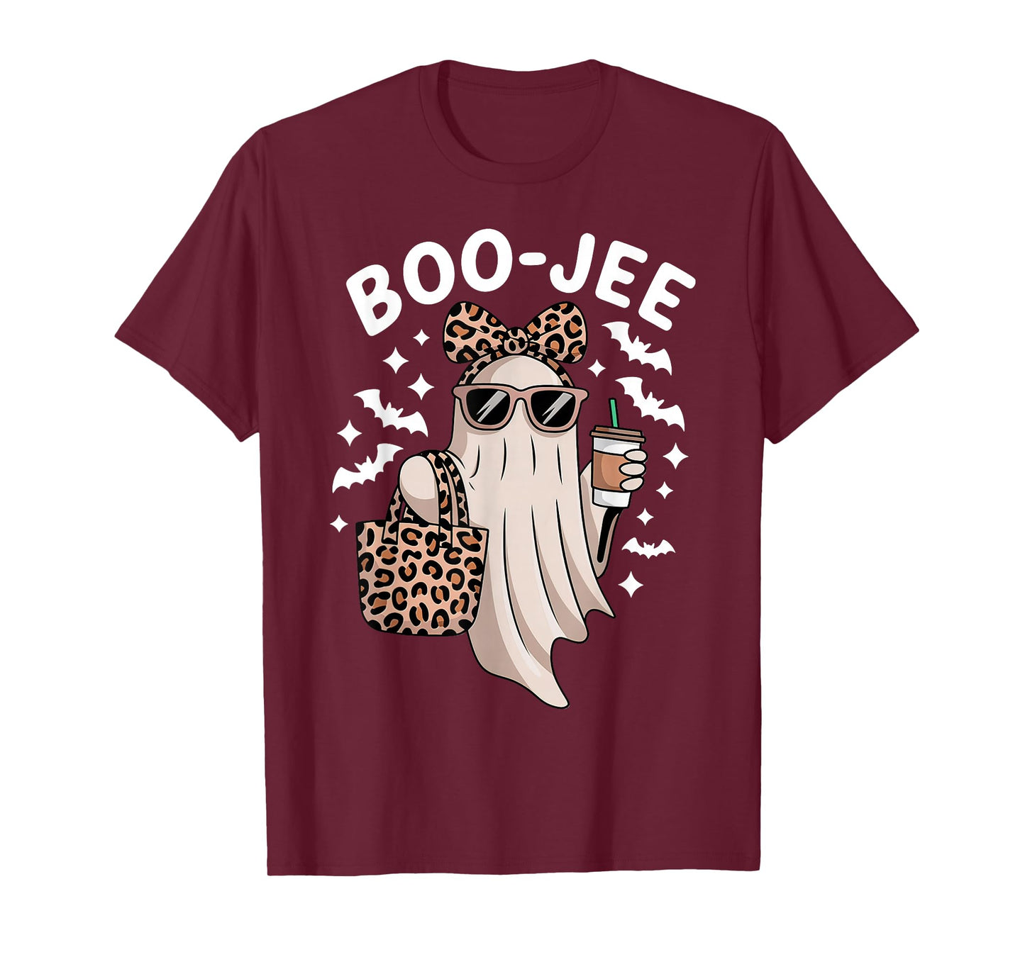 Ghost Coffee Boo-JEE Halloween Boujee Ghost T-Shirt