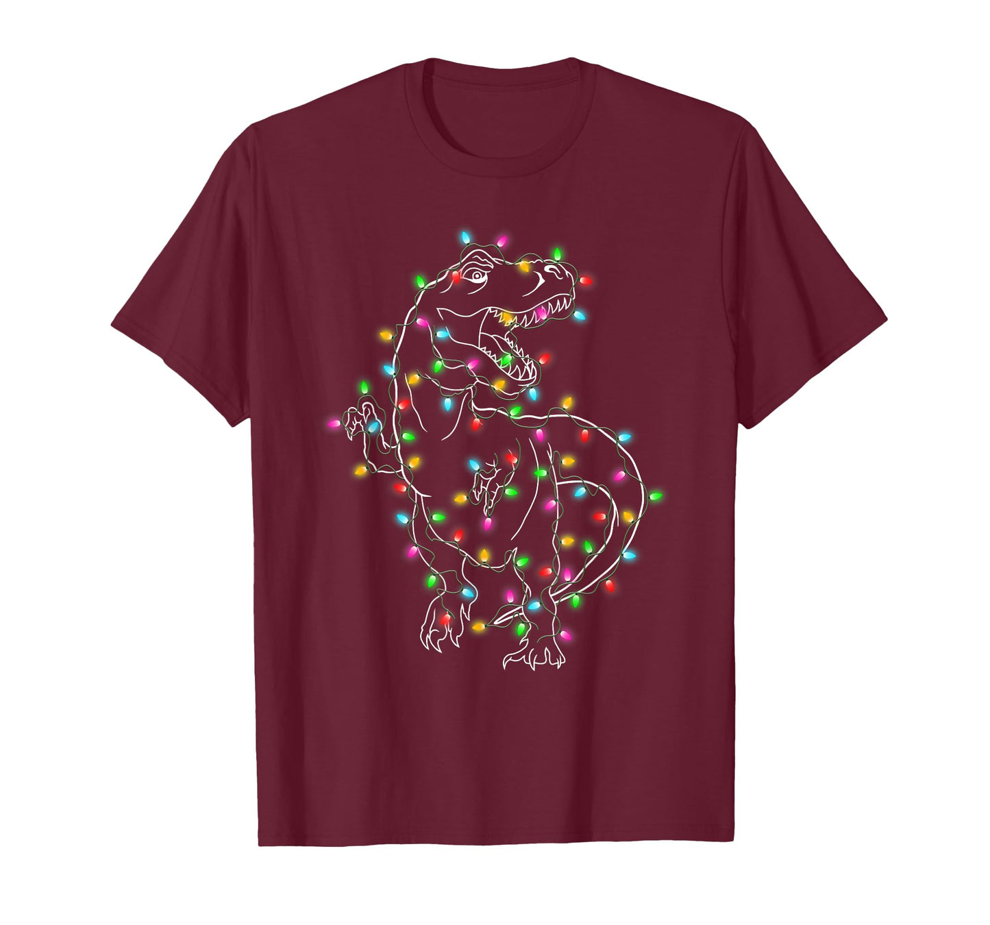 Dinosaur T-rex Tree Christmas Sweater Xmas Pet Dino Trex T-Shirt