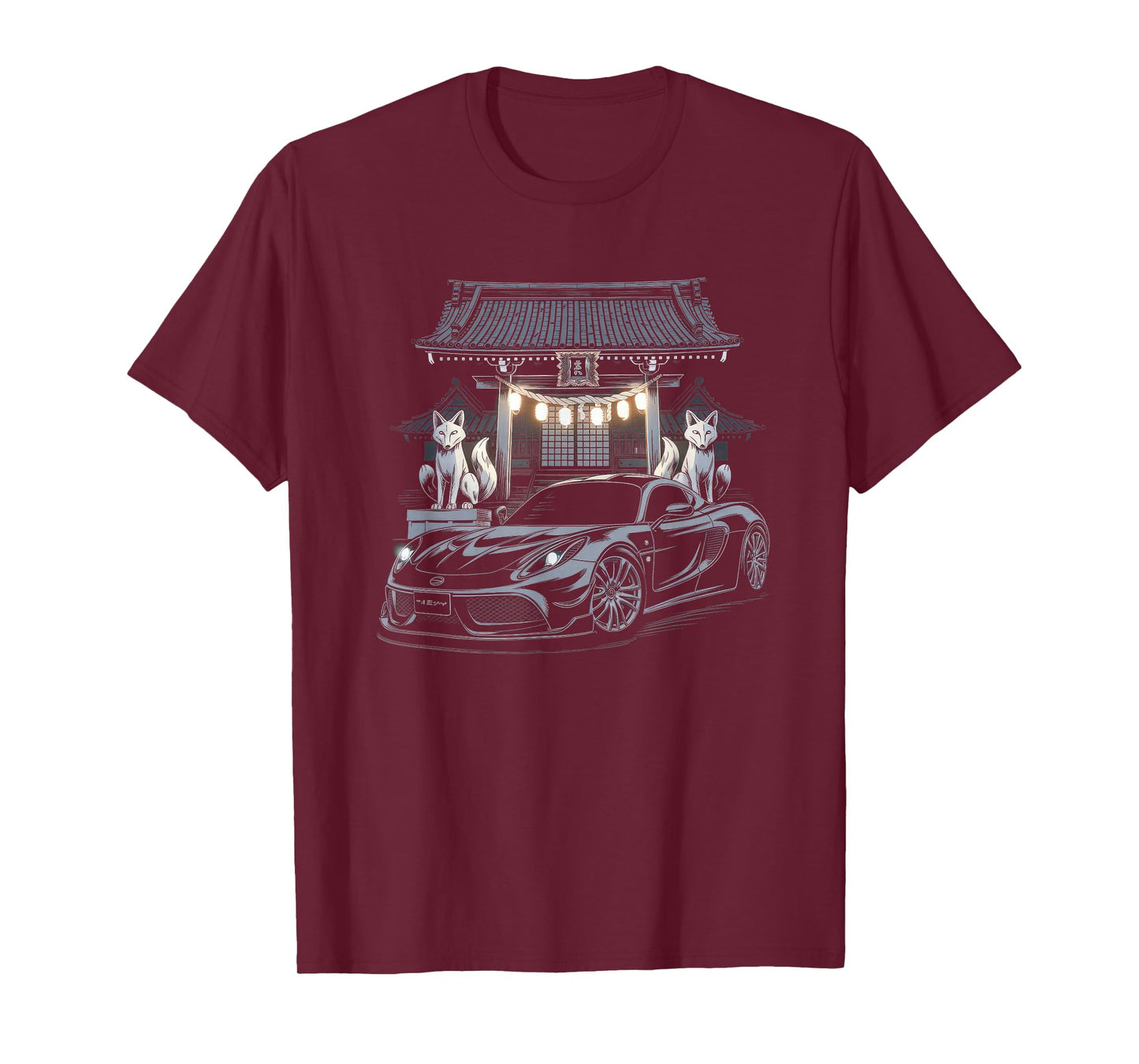 Japanese Car Tshirt Men JDM Japan Street Racing Streetwear T-Shirt