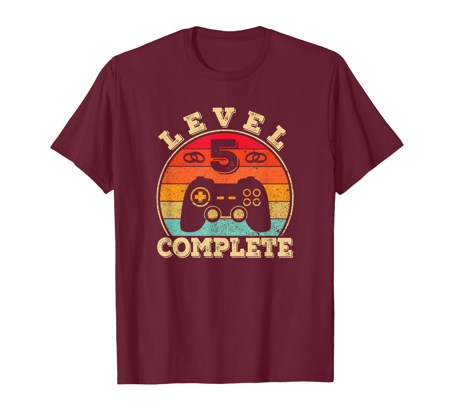 5th Wedding Anniversary - 5 Years Married - Level 5 Complete T-Shirt