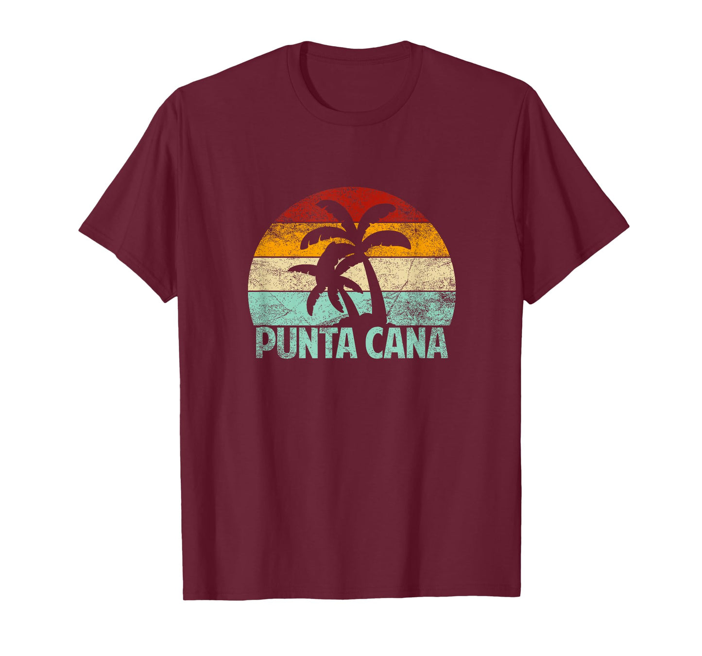 Punta Cana Vintage 70s 80s Retro Vacation Dominican Republic T-Shirt