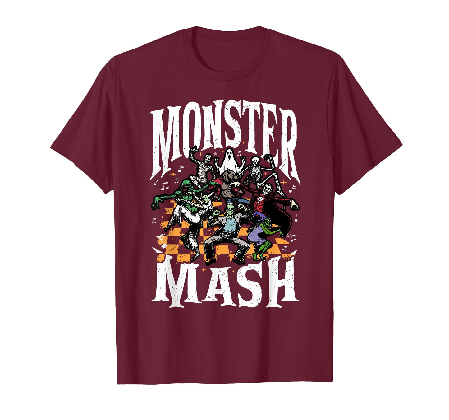Monster Mash Funny Halloween Spooky Season Trick Or Treat T-Shirt