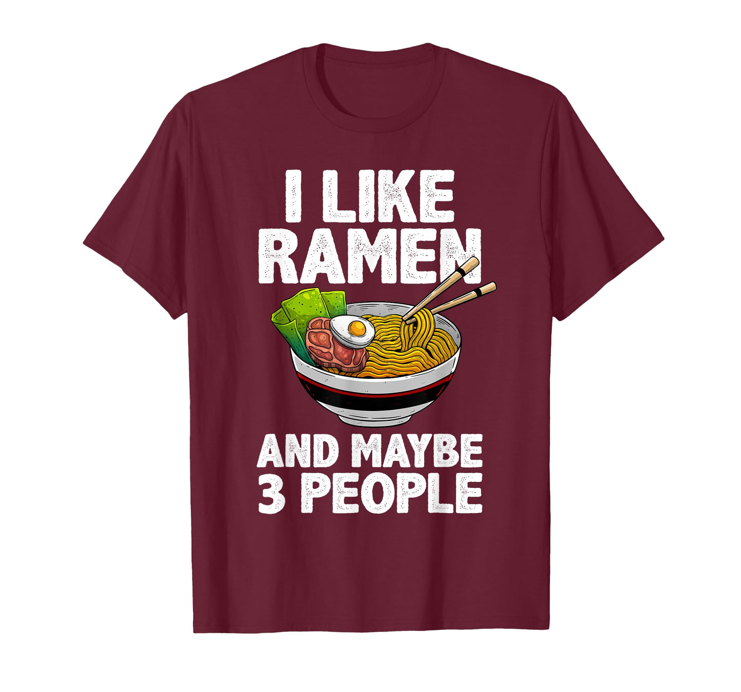 Cool Ramen for Men Women Anime Ramen Noodle Soup Cup Noodles T-Shirt Small