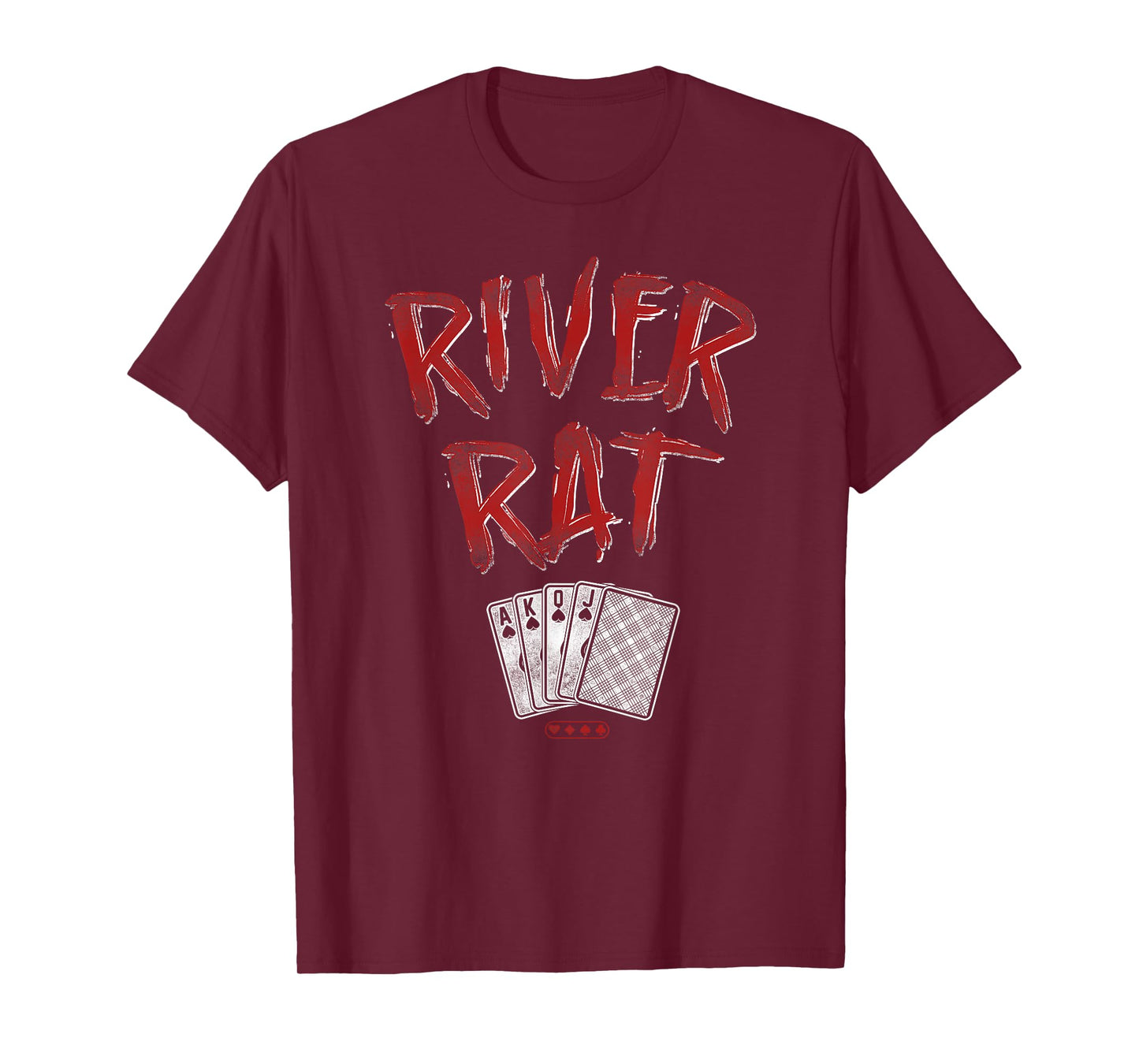 Poker Vintage River Rat T-Shirt