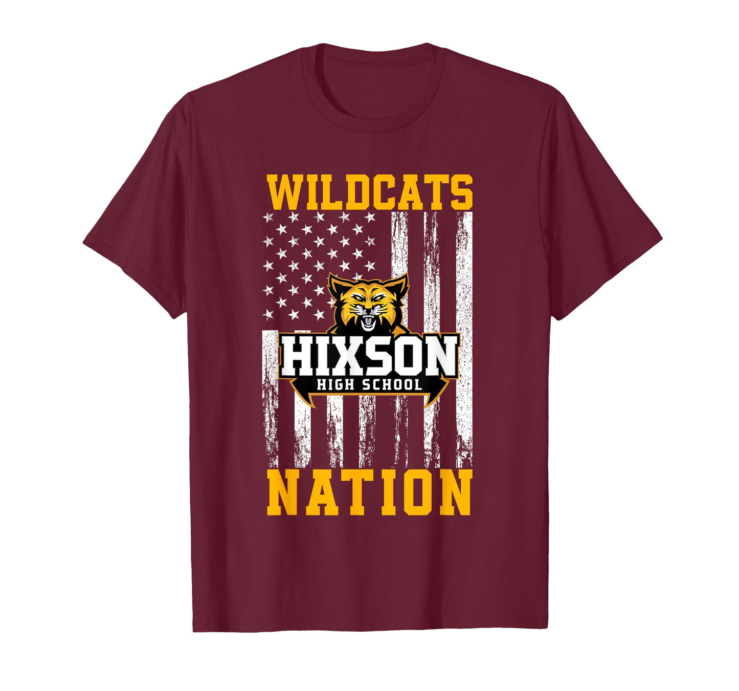 Hixson Wildcats Logo Nation HS T-Shirt