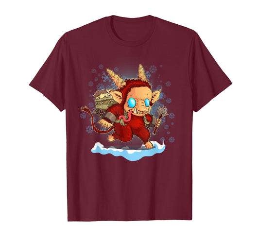 Cute Anime Krampus pajamas Christmas Kid's Women's T-Shirt