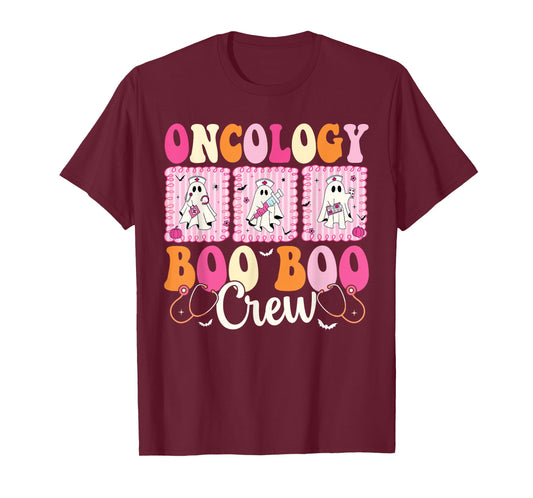 Oncology Nurse Boo Boo Crew Oncology Nurse Halloween Costume T-Shirt