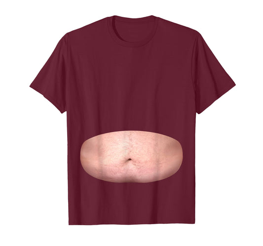 Dad Bod Fat Belly Realistic Shirt Hilarious Prank Gift T-Shirt