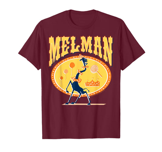 Madagascar Melman Circus Giraffe Silhouette Poster T-Shirt