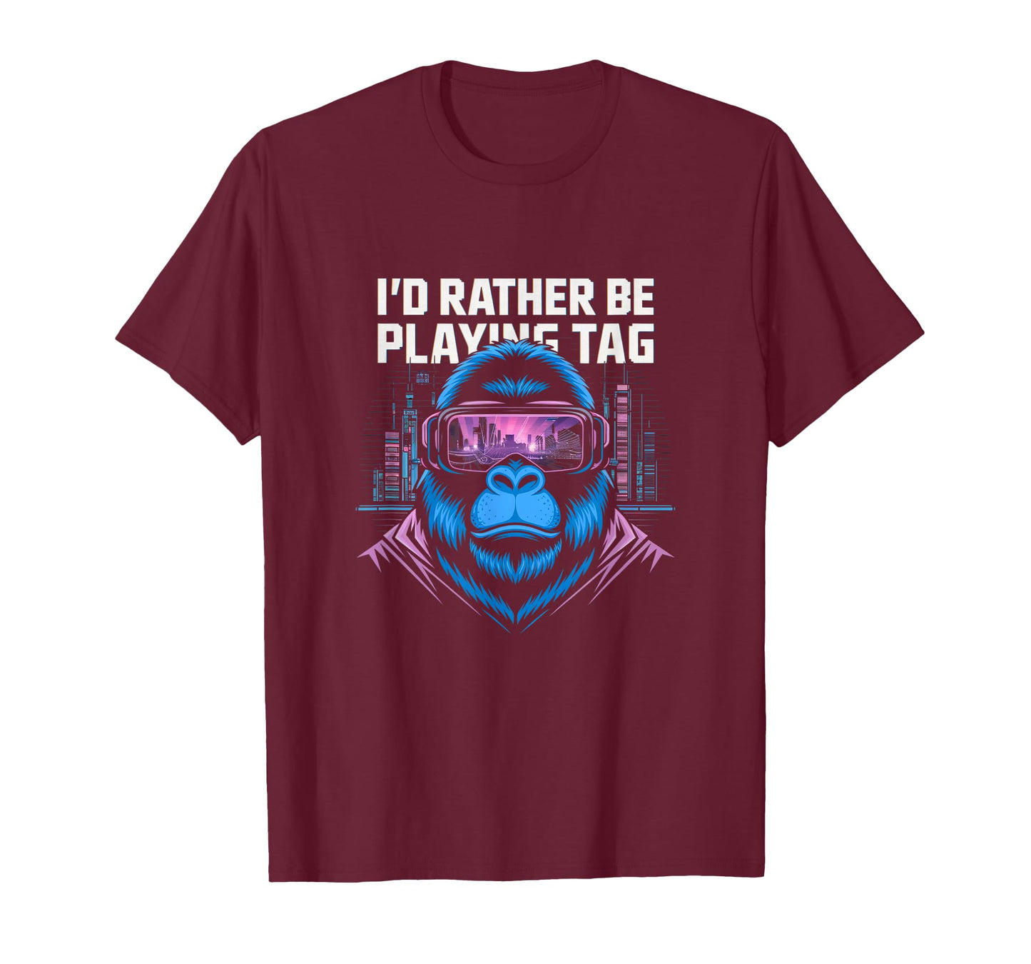 I'd Rather Be Playing Tag VR Gaming T-Shirt