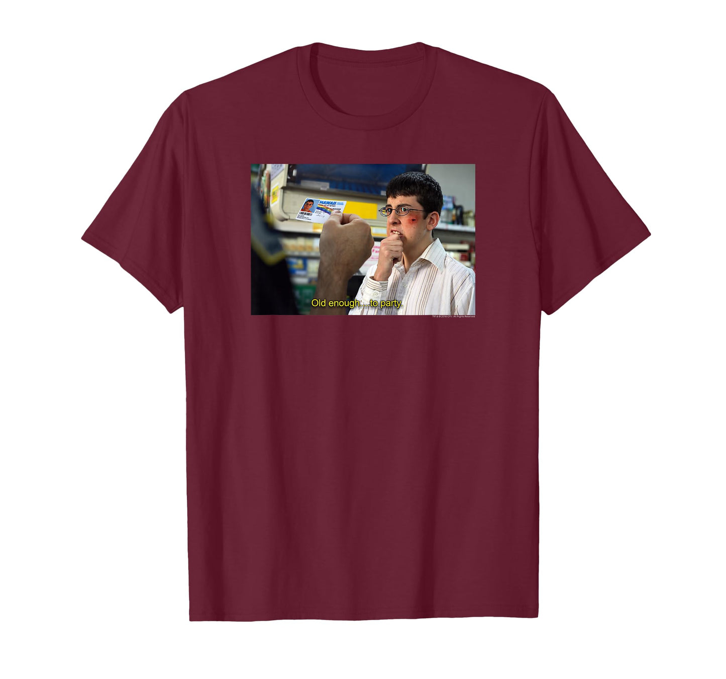 Superbad Old Enough... Celebrate to Au T-Shirt