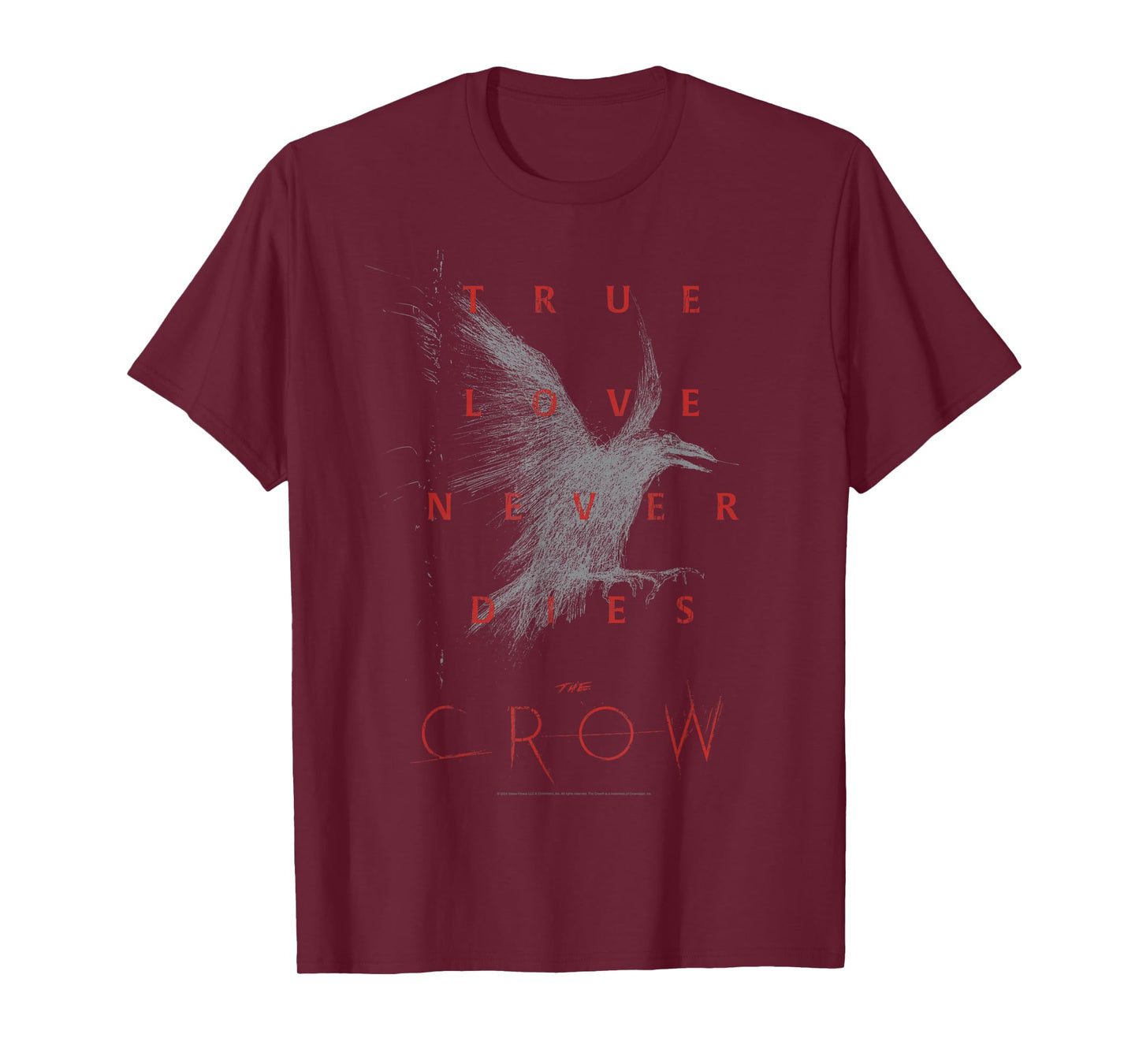The Crow Official Unisex T-Shirt - Movie Themed - Black - Small