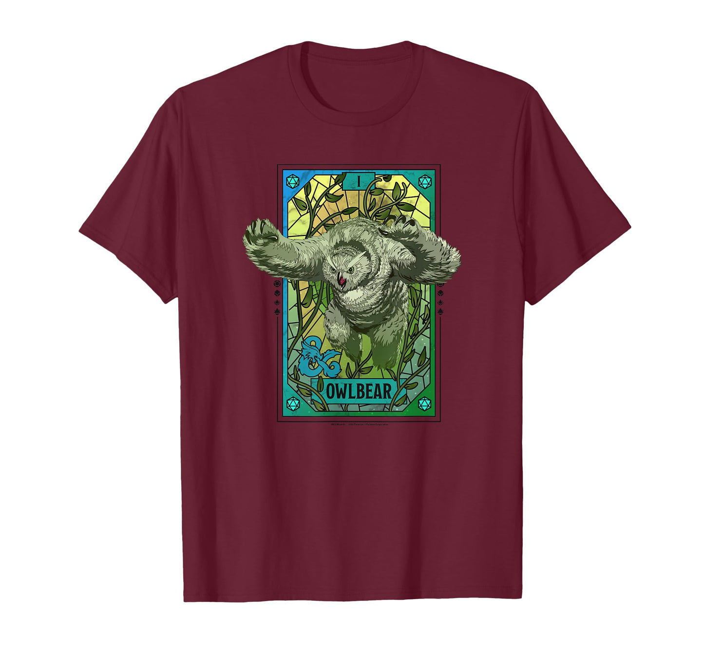 Dungeons & Dragons: Honor Among Thieves Owlbear Tarot Card T-Shirt