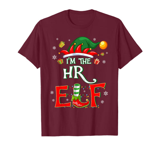 Im The HR Elf Fun Christmas HR Manager T-Shirt