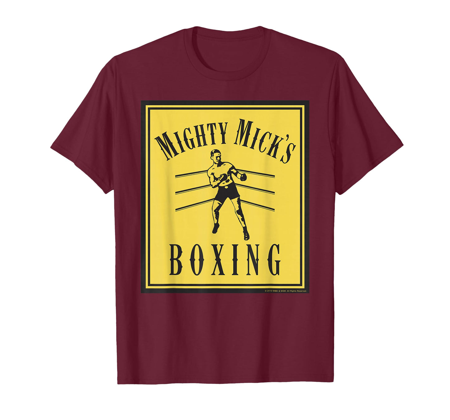 Creed Mighty Mick's Boxing Poster T-Shirt