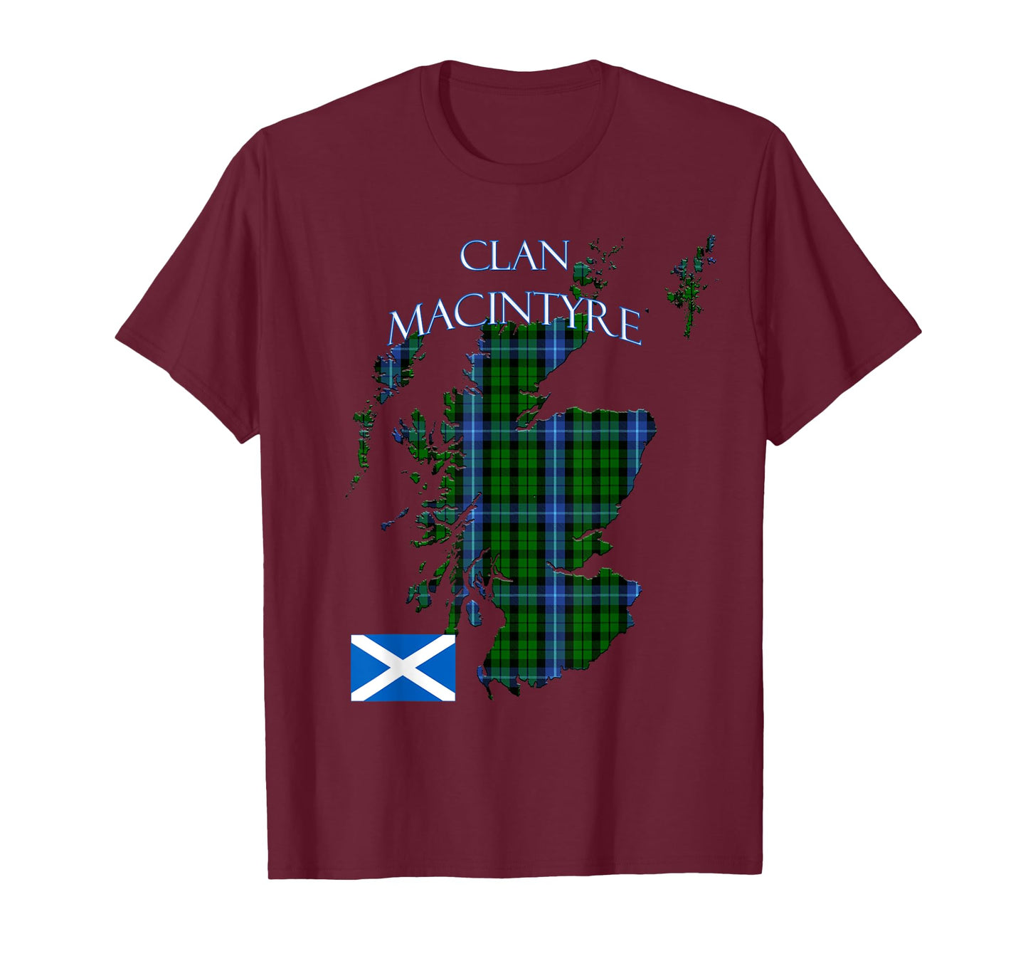 MacIntyre Scottish Clan Tartan Scotland T-Shirt