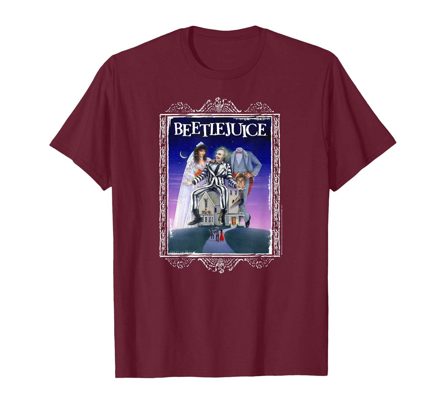 Beetlejuice Classic Movie Poster Photo Movie T-Shirt