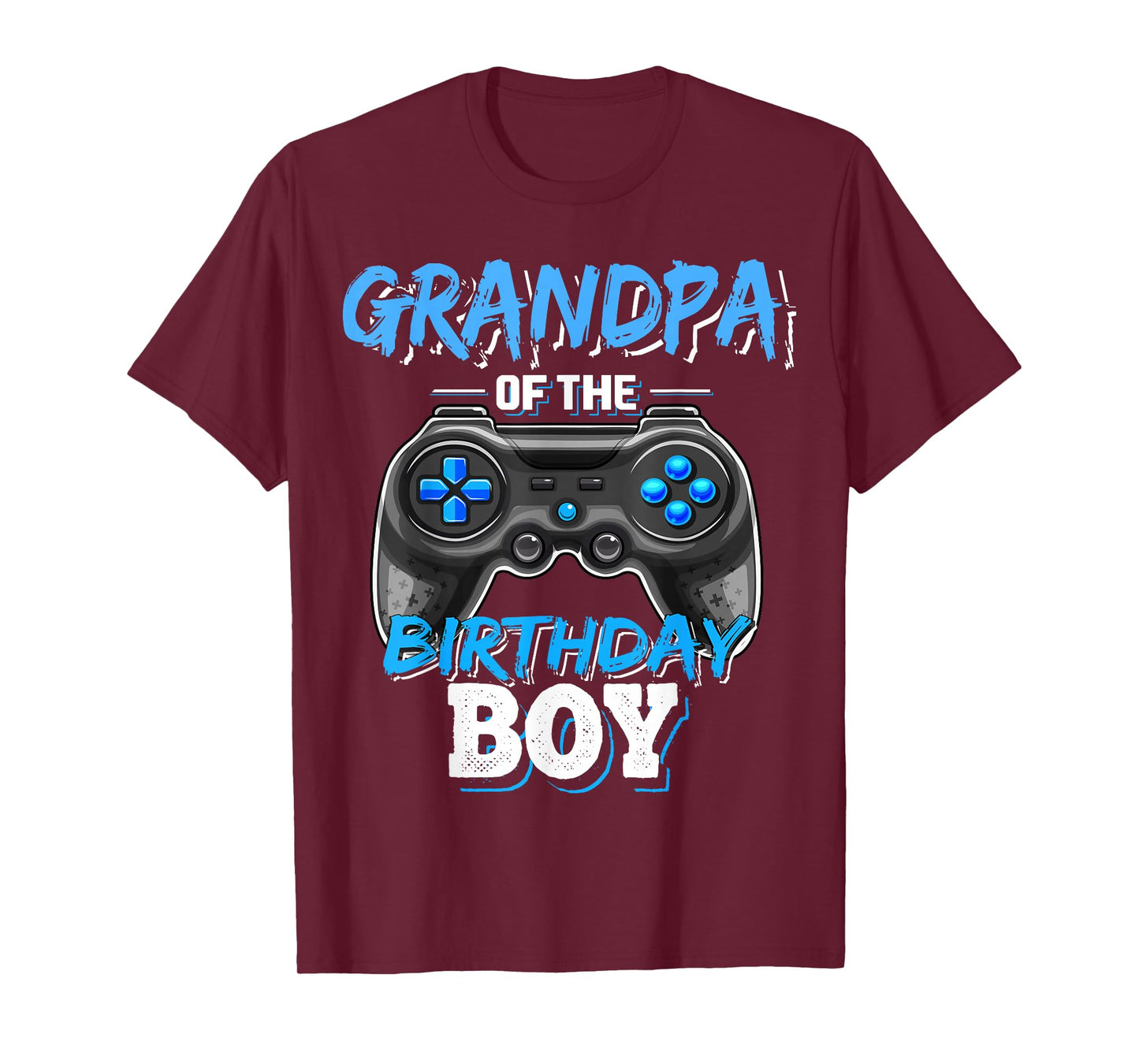 Grandpa of the Birthday Boy Matching Video Game Birthday T-Shirt