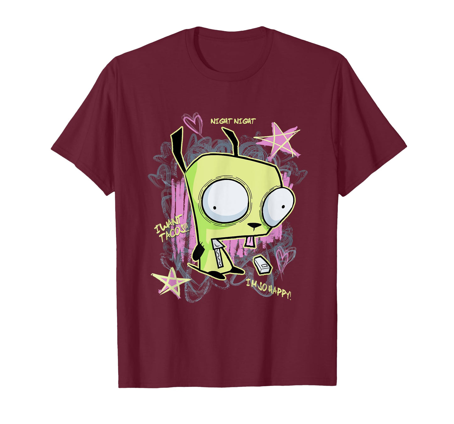 Cartoon Alien Design 1 T-Shirt