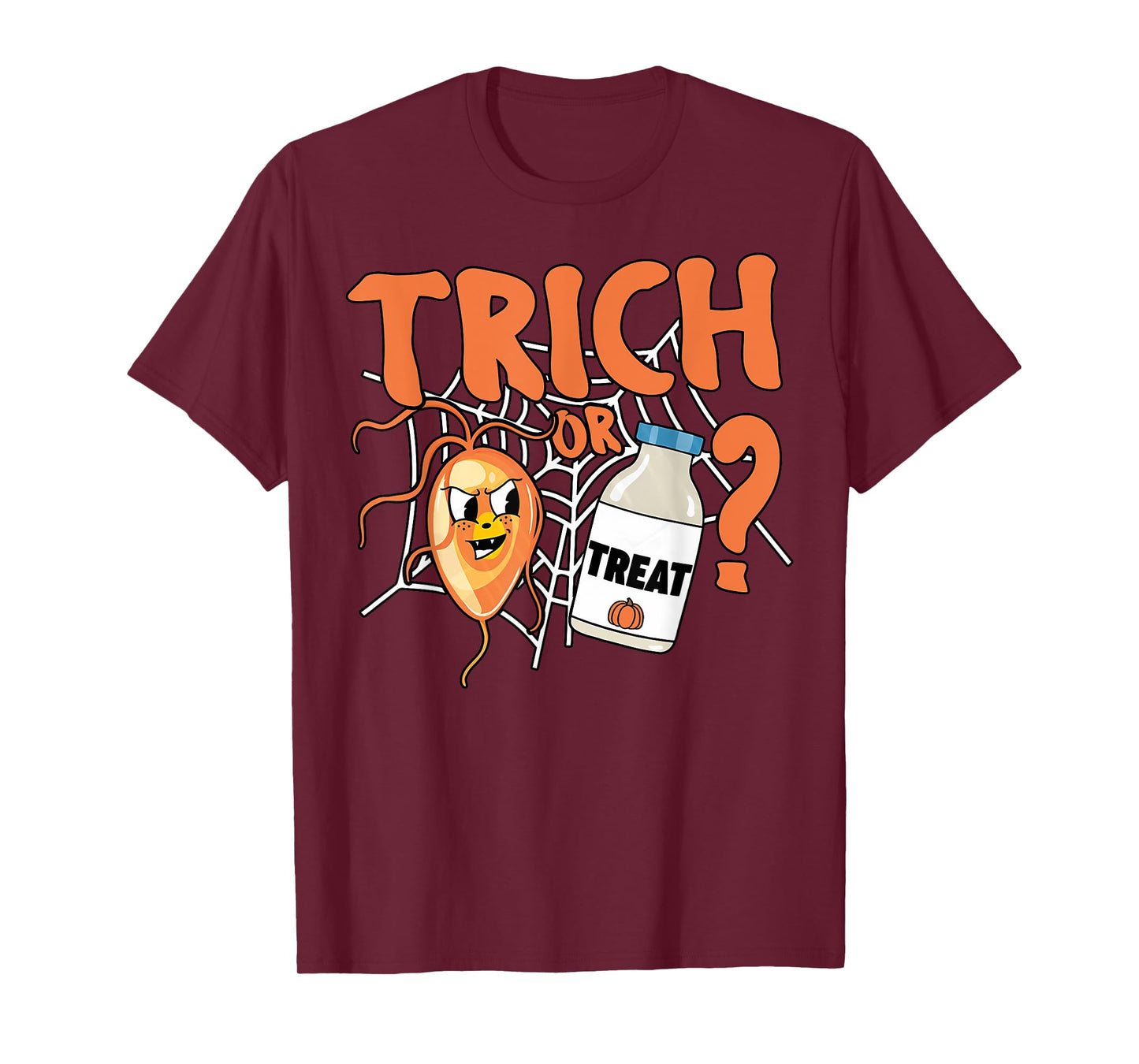 Halloween Medical Lab Science Microbiology Scientist Teacher Men Women T-Shirt